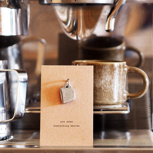 'You Make Everything Better' Cup Keyring Charm (pack of 3)