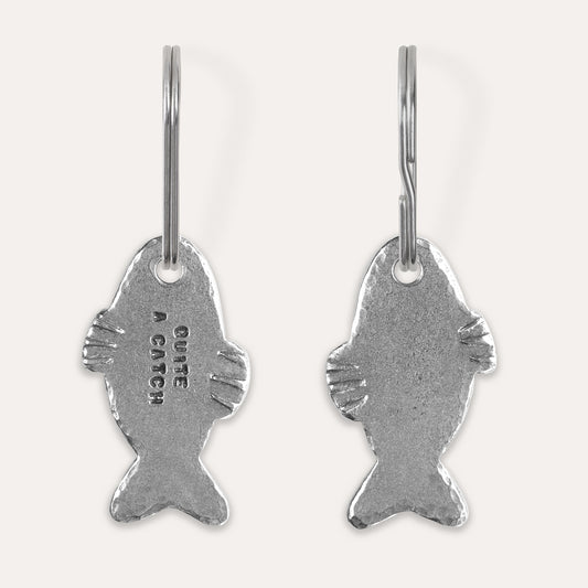 'Quite a Catch' Fish Keyring